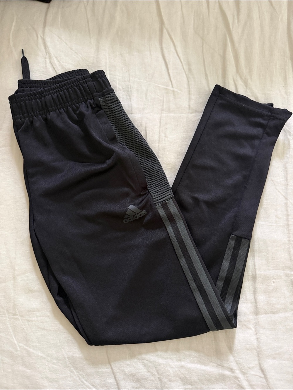 Adidas Kids Black Track Pants